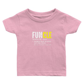 Discover Funcle Definition Baby T-shirts Like A Dad Only Cooler