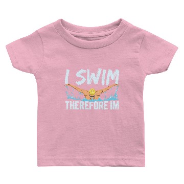 Discover Swim Design for a Expert Swimmer Baby T-shirts