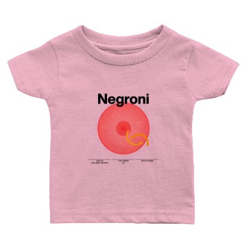 Discover Cocktail mixology for the house bar „Negroni“ Baby T-shirts