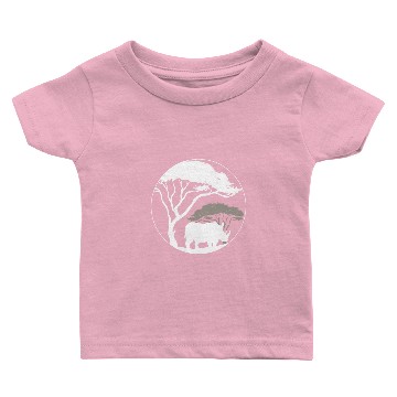 Discover Rhinoceros in Africa Baby T-shirts