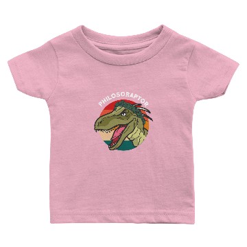 Discover Philosoraptor Funny Philosophy Dinosaur Meme Baby T-shirts