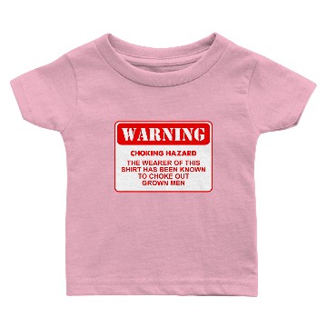 Discover Warning Choking hazard Baby T-shirts