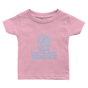 Discover Born Again Buddha Zen Yoga Meditation Buddhism Baby T-shirts