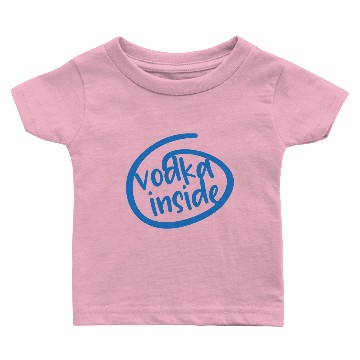 Discover Vodka Inside Baby T-shirts