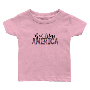 Discover God Bless America Baby T-shirts