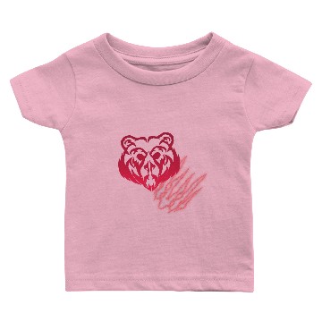 Discover Mahto Grizzly Claw Baby T-shirts