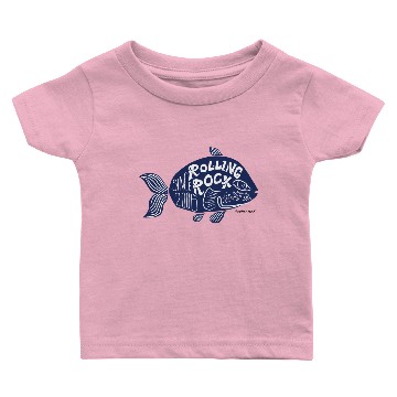 Discover Rolling Rock / Fish Baby T-shirts