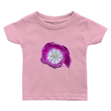 Discover Purple Tulip Flower Baby T-shirts