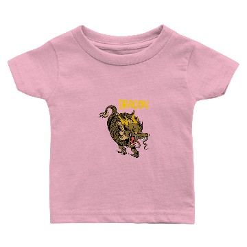 Discover Fantasy Chinese Dragon Baby T-shirts