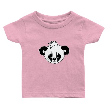 Discover cute sad Black Metal panda Baby T-shirts