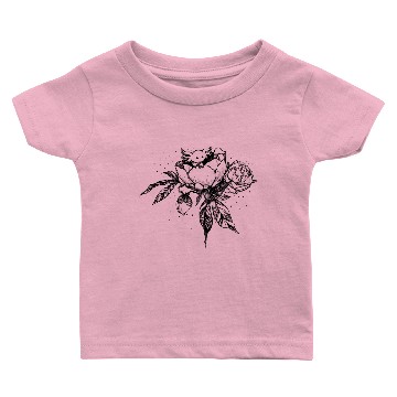 Discover Peony Axolotl Baby T-shirts