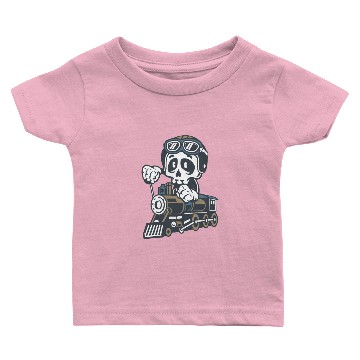 Discover Platoon Driver Totenkopf Baby T-shirts