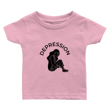 Discover Depression Baby T-shirts
