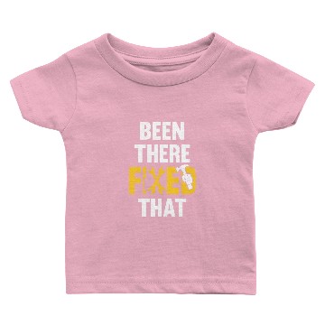Discover Handyman Been There Fixed That Carpenter Craftsman Baby T-shirts