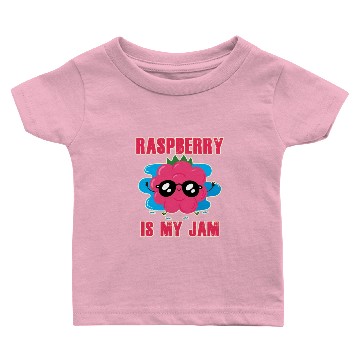 Discover Raspberry is my Jam, cool Fruit Baby T-shirts