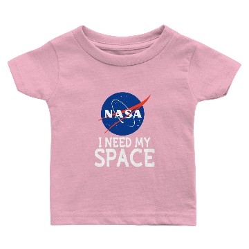 Discover Nasa I Need My Space Apollo 11 Moon Landing Fun Gi Baby T-shirts