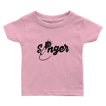 Discover Singer Song Sing Singing Choir Baby T-shirts