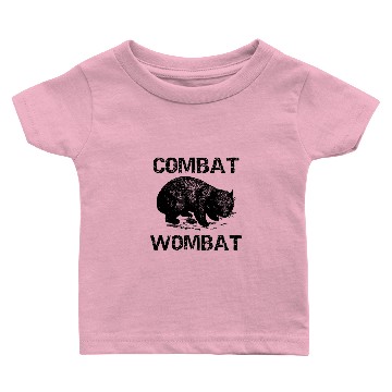 Discover Funny Marsupial Combat Wombat Graphic Gift Baby T-shirts