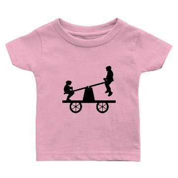 Discover seesaw handcar / playground / fun Baby T-shirts