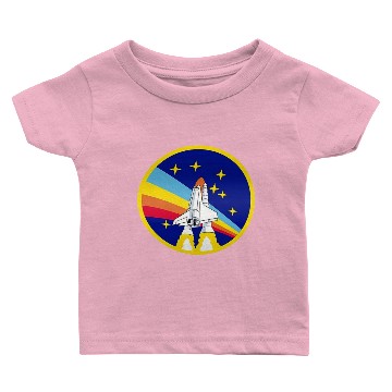 Discover nasa rainbow Baby T-shirts
