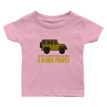 Discover jeep beer Baby T-shirts