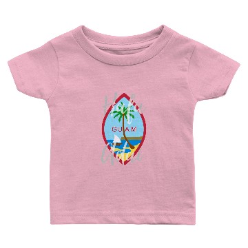 Discover Hafa Adai Guam Seal Pull Over Gift Baby T-shirts