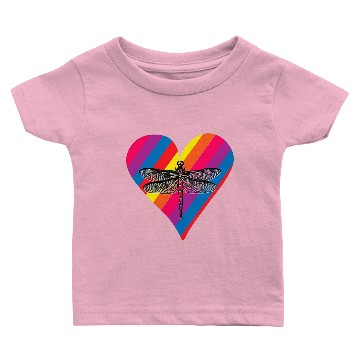 Discover dragonfly heart Baby T-shirts