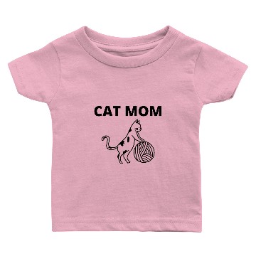 Discover Cat Mom Baby T-shirts