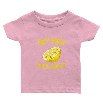 Discover Easy Peasy Lemon Squeezy Baby T-shirts