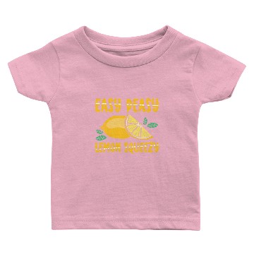 Discover Easy Peasy Lemon Squeezy Funny Lemonade Fruit Baby T-shirts