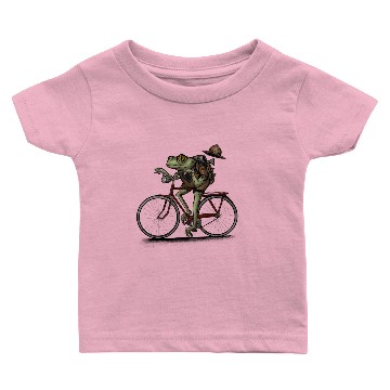 Discover Montain Cycling Frog Baseball Jerseys Baby T-shirts
