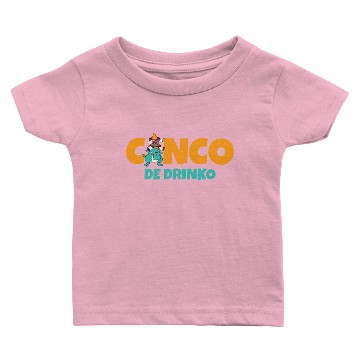 Discover Cinco De Drinko Mayo Mexican Fiesta Squad Baby T-shirts