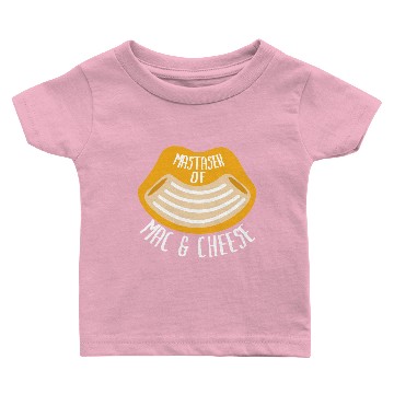 Discover Mac N Cheese Macaroni Pasta Baby T-shirts