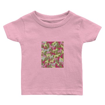 Discover Funny German Shorthair Pointer GSP Mom Camouflage Baby T-shirts