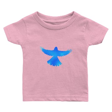 Discover Light blue bird Baby T-shirts
