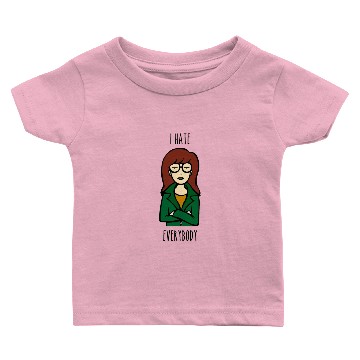 Discover daria i hate everybody Baby T-shirts