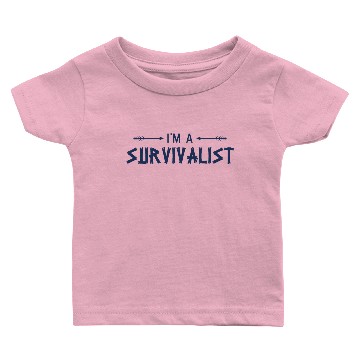 Discover Survival Survivalist Outdoor Wilderness Prepper Baby T-shirts