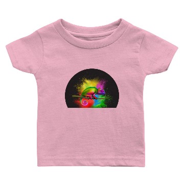 Discover The chameleon Baby T-shirts