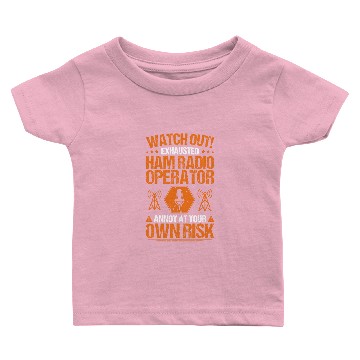 Discover Ham Radio Operator Amateur Radio Operator Baby T-shirts