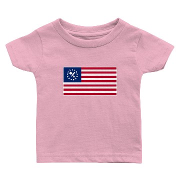 Discover Veteran Gift-Betsy Ross 75th Ranger Regiment Ameri Baby T-shirts