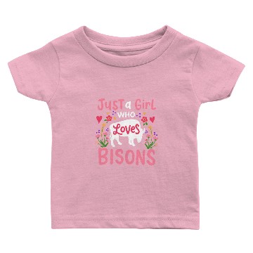 Discover Bisons Bison Lover Baby T-shirts