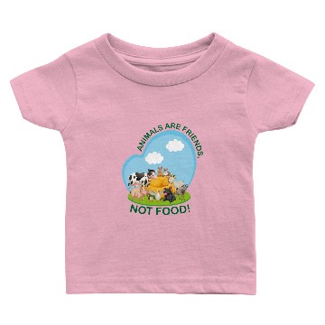 Discover animals not food Baby T-shirts