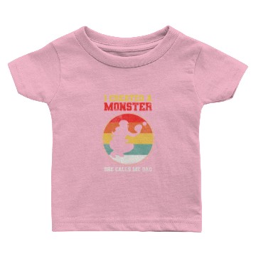 Discover Softball Dad Catcher Vintage Baby T-shirts