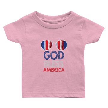 Discover GOD BLESS america Baby T-shirts