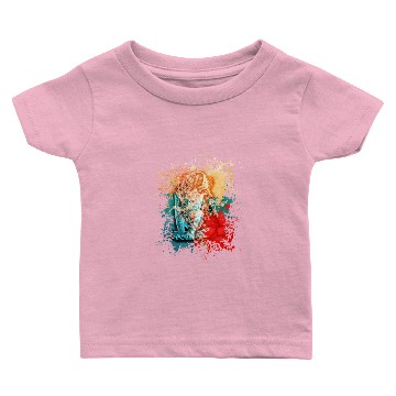 Discover Saint Bernard Art Baby T-shirts