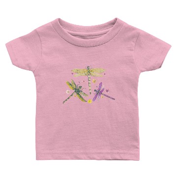Discover Animal Lover Gift Insects Dragonfly Baby T-shirts
