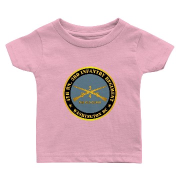 Discover 4th Bn 3rd Infantry Regiment Washington, DC Baby T-shirts