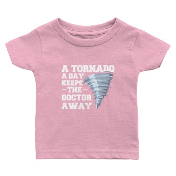 Discover Storm Chasing Design for a Meteorologist Baby T-shirts