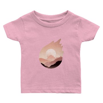 Discover Coral Moon Baby T-shirts