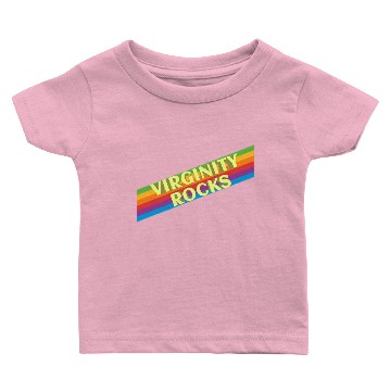 Discover virginity rocks . design Baby T-shirts